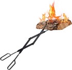 26-inch Log Grabber Tongs For Grilling   Campfires - Steel Design