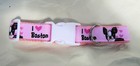 Dog Collar Boston Terrier Nylon Snap Buckle Handmade Size 12-17  Choose Color