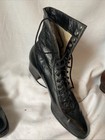 Antique Women s Single Shoe Lot Of 6 Leather Shoes 1800 - 1900 s