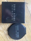 Bobbi Brown Compact Round Metal Double Mirror Black With Box New Unused Vintage