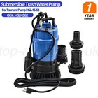 For Tsurumi Cast Iron Submersible Trash Water Pump  3 000 Gph  1 2 Hp  2in 