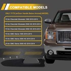 22818465 Front Left Driver Side Armrest Repair Kit Fit For Chevy Silverado gm   