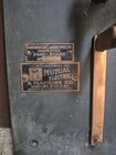 Antique Electric Knife Switch Mutual Electric Machine Co Fuse Service Panel Rare