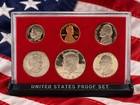 Stunning 1981-s U s  Mint Proof Set     6 Coins W  Sba Dollar  Original Box   Case