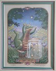Randal Spangler  fetching Fireflys  Vintage Print-signed-numbered With Coa-1990