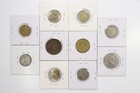 World Coins Lot Of 10  - Ecuador  Panama  Argentina  Colombia  Mexico