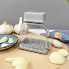 1 Pc Manual Garlic Press Grinder Stainless Steel Garlic Crusher Kitchen Tool