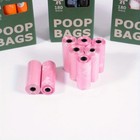 Dog Pet Waste Poop Bags Unscented Refill Rolls Pick Up Your Color   Quantity