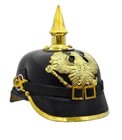 Imperial Prussian Leather Pickelhaube Spike German Helmet Gift