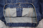Levi s Vtg 70 s Big E Denim Vest Men s Size S Biker Trucker Type 3 Blue