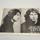 Vintage Jim Morrison Mugshot Poster The Doors 1967 New Haven Police 22x16 Print