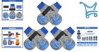 Dog Socks Non Skid Traction Control Small Medium Durable Cozy Pack Of 6