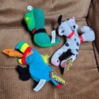 Lot Of 8 Vintage Meanies Series 1 Lot Plushes Some W  Tags Bill Clinton Snake