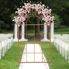 Metal Pergola Arbor Wedding Arch 3 9 1 97 6 6ft Assemble Freely Lightweight Wide