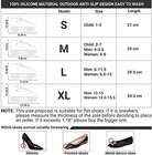 Anti-slip Silicone Zipper Reusable Rain Shoe Covers Waterproof Cover Protector