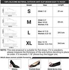 Waterproof Silicone Reusable Rain Shoe Covers Anti-slip Shoes Cover Protector Us