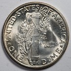 1944-p Mercury Dime Brilliant Uncirculated  bu 