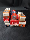 Lot Of 7 Electronic Radio Tubes  Vintage Ge  Rca  Raytheon In Original Boxes