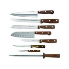 Essential 9 piece Knife Set  Stainless Steel With Secure Storage Block