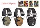 Electronic Shooting Ear Muff Hearing Protection Traning Anti-noise Earphone