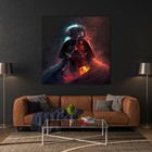 Star Wars Darth Vader Canvas Print  Star Wars Poster Wall Art  Darth Vader Wall