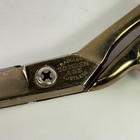 Vintage Richards Sheffield England Dressmaker Shears Scissors Golden Age Brass 7
