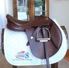 17 5  Bates Caprilli Close Contact Hunter jumper Saddle Adj  Tree   Fittings