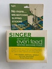 Vintage Singer Smooth   Even Feed Sewing Machine Foot Original Box