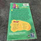 Barney Vhs Tape Barney   s It   s Nice To Meet You Purple Dinosaur 2003 Songs Music