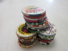 30 Casino Gaming Poker Chip Lot Las Vegas  1 New   Used Chipco Paulson Clay Room