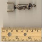 Antique Russian Imperial Jewish Bootle Plug  Small Sterling Silver    5000 