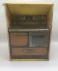 Wolverine Metal Toy Brown Stove oven W plastic Toys   Original Packaging-rare