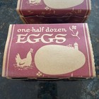 Vintage Egg Carton 1 2 Dozen 2 Cartons