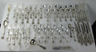 Vintage 61 Pc  F b Rogers French Rose Silverplate Flatware Set