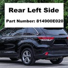 For Toyota Highlander 2014-2019 Rear Driver Side Bumper Reflector 814900e020