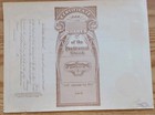 Stinson Printing Company Pennsylvania Stock Certificate Issuance Unused A