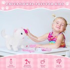 Doctor Kit For Girls -vet Play Sets Kids  Pretend White Kitten 