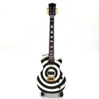 Miniature Guitar For Zakk Wylde Bullseye Gift Display Free Stand Memorabilia