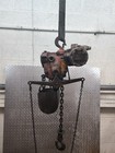 Cp Chicago Pneumatic 1 2 Ton Rotary Vane Chain Hoist 10 Foot Lift Vintage