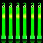 32 Ultra Bright 6 Inch Large Green Glow Sticks - Chem Lights Sticks With 12 H