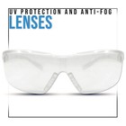 Going One Sports Safety Glasses pickleball Eye Protection Goggles  With Pouch
