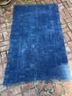 Vintage African Indigo Denim Mossi Mudcloth 73    L X 46    W Textile   No  135