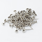 100-pack 4 5  Upholstery Nails Decorative Furniture Tacks Round Head Silver