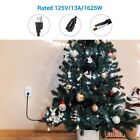 Dewenwils 2 Pack 3 Foot Extension Cord  16 Awg Sjtw Power Cable 3 Prong Outlets