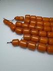 278 Grams Lot Of Antique Bakelite Carrot Color Beads 