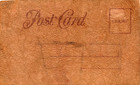 Antique Postcard Early Leather Looking For An Honest Man