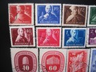 Hungary 1947 50- Collection Of 50 All Different Stamps Used  Mlh