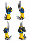 Wolverine Inspired 3d Printed Controller Stand Gaming Desk Display Ps5 Xbox