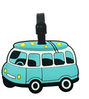 Cute Ice Cream Luggage Tag Cartoon Silicone Travel Bag Id Name Address Label Sui