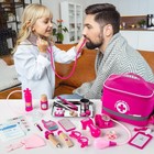 Doctor Kit For Kids Girls  34 Pcs Kids Doctor Kit For Toddlers 3-5 With Medic   